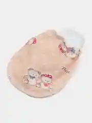 Пудровый царапки для ребенка, из футера