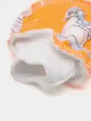 Оранжевый царапки для ребенка, из футера