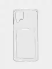 Прозрачный чехол с карманом для карт на Samsung А12, А51/M40S, А32, A30S/A50/A50S, A30, A52, A72, А13