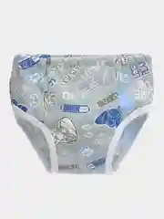 Бежевый меланж трусы для мальчика, кулирка, хлопок