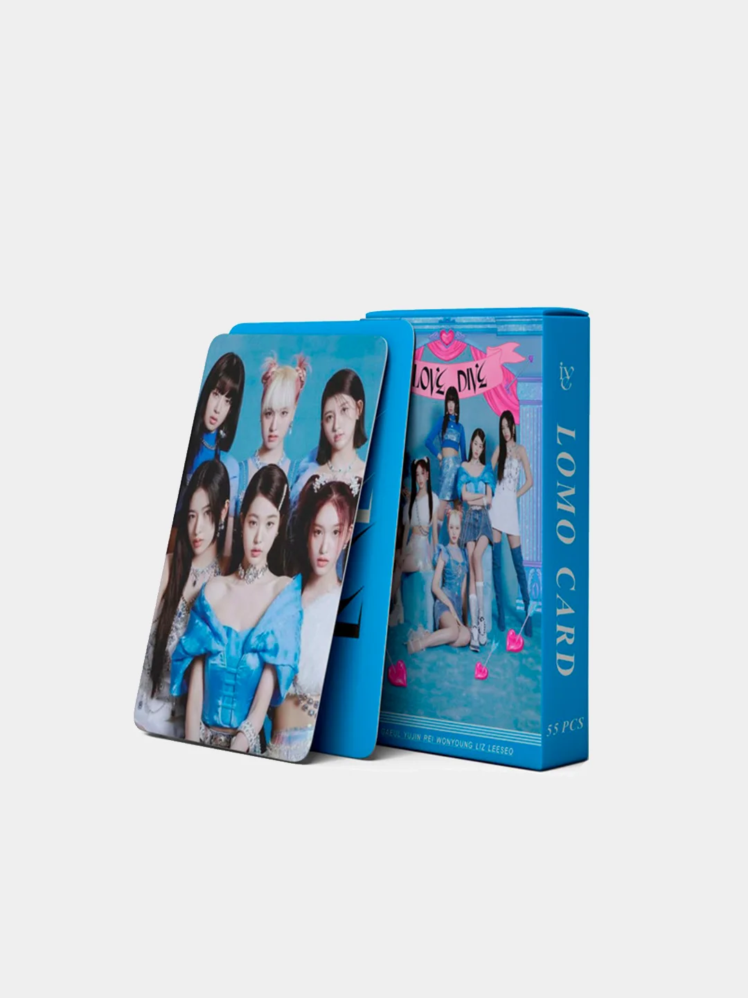 Карточки женских k-pop групп TWICE, AESPA, IVE, NewJeans, 55 штук