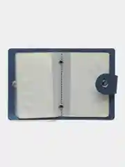 Синий визитница для карт, 8 х 10 см