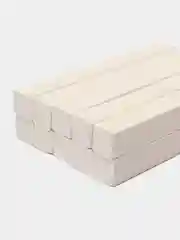 Мелки школьные, белые, 10шт., мягкие, квадратные