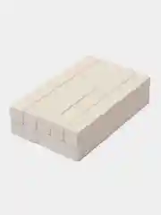 Мелки школьные, белые, 10шт., мягкие, квадратные