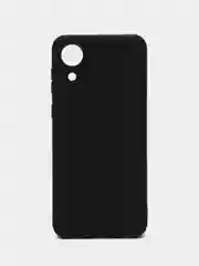 Черный чехол  Samsung  A03 Core, A12, A13, A22, A22s, A23, A32, A33, A52, A72  (самсунг)
