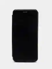 Черный чехол-книжка Картофан для Tecno Spark 9 Pro, Spark 9T, с функцией подставки, экокожа