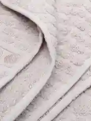 Молочный набор махровых полотенец, 2 шт банное70*140+полубанное 50*80