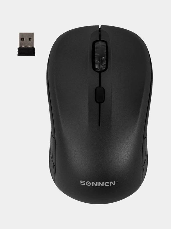 Мышь, мышка беспроводная компьютерная для компьютера Sonnen V-111, Usb, оптическая 513518