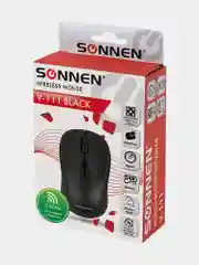 Мышь, мышка беспроводная компьютерная для компьютера Sonnen V-111, Usb, оптическая 513518