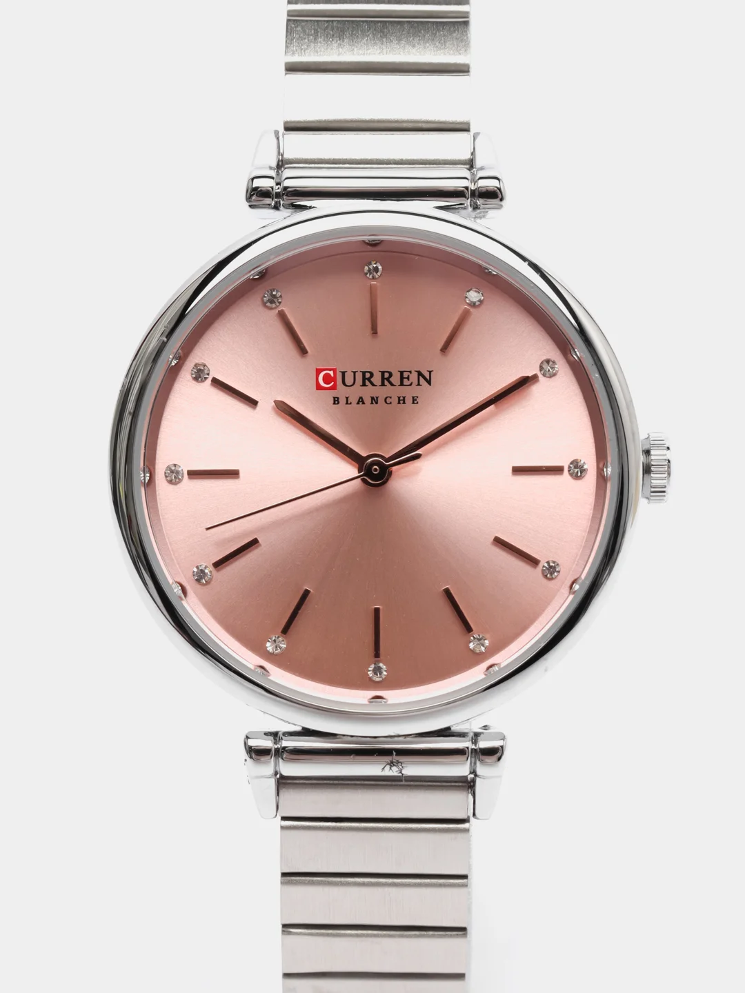 Красный женские наручные часы Curren 9081 в подарочной упаковке