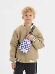 Фиолетовый сумка детская, через плечо