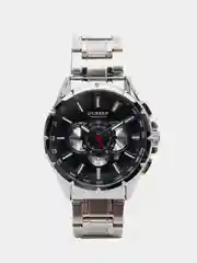Синий мужские наручные часы Curren 8363 c хронографом в подарочной упаковке