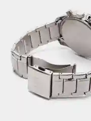 Серебряный мужские наручные часы Curren 8352 с хронографом в подарочной упаковке