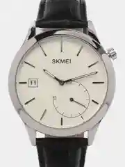 Черный мужские наручные часы Skmei 1581 в подарочной упаковке