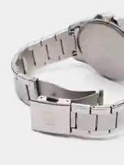 Серебряный мужские наручные часы Curren 8372 с календарем в подарочной упаковке