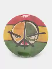 Желтый значок "Noize MC", 37 мм