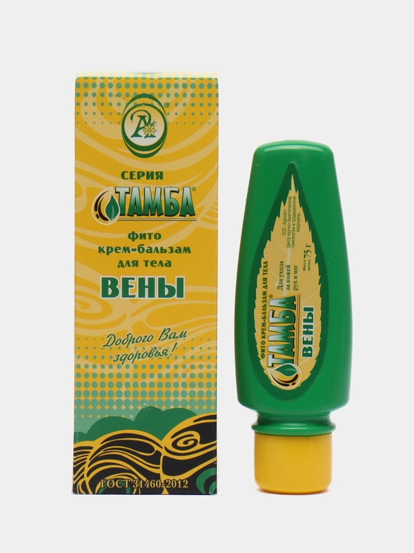 Крем-бальзам "ТАМБА" "Вены", 75 г