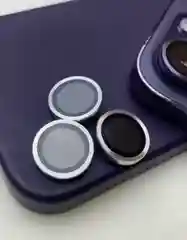 Белый защитные линзы на камеру iPhone 11/Pro/ProMax, 13/Pro/ProMax, 14/Pro/ProMax/14+