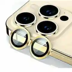 Золотой защитные линзы на камеру iPhone 11/Pro/ProMax, 13/Pro/ProMax, 14/Pro/ProMax/14+