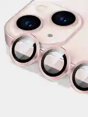Розовый защитные линзы на камеру iPhone 11/Pro/ProMax, 13/Pro/ProMax, 14/Pro/ProMax/14+