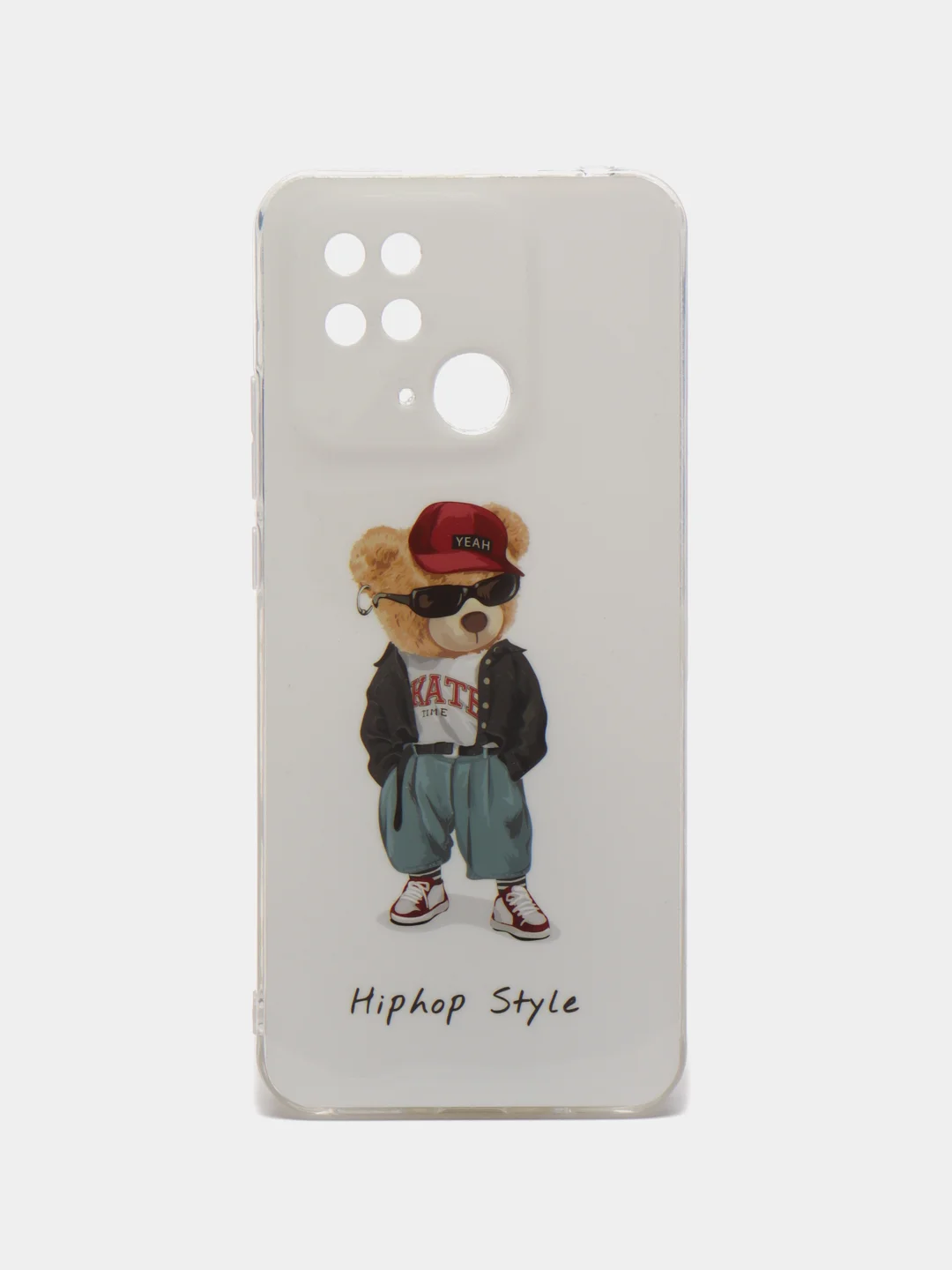 Бронзовый чехол для Xiaomi Redmi 10C / Poco C40, Сяоми Редми 10С / Поко С40, силиконовый, с рисунком