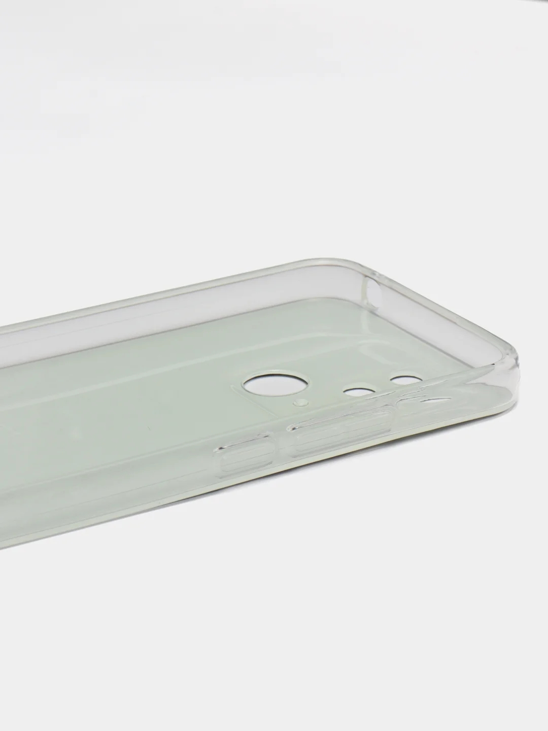 Оливковый чехол для Xiaomi Redmi 10C / Poco C40, Сяоми Редми 10С / Поко С40, силиконовый, с рисунком