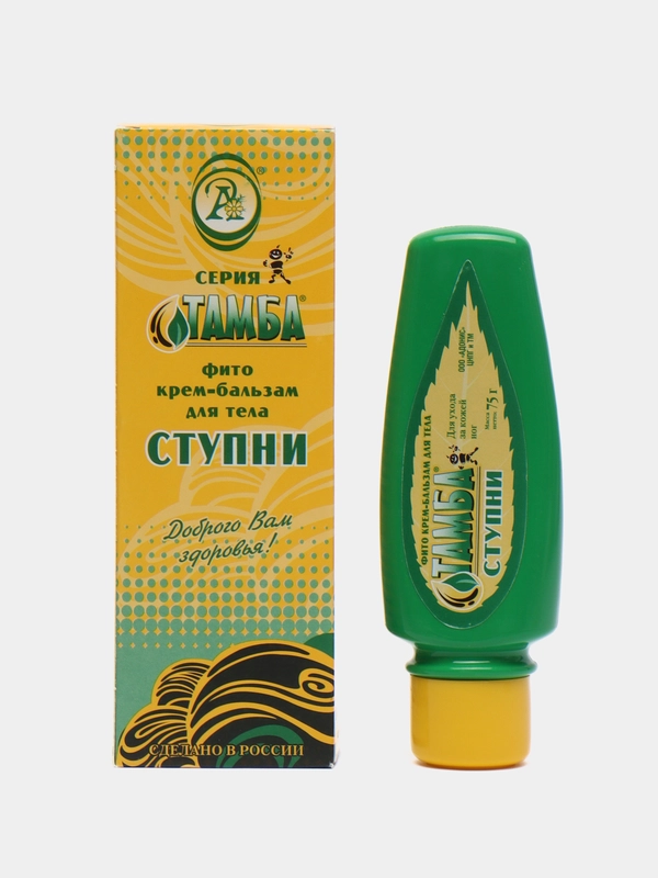 Крем-бальзам Тамба "Ступни", 75 г