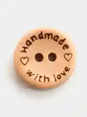 Пуговицы Handmade, 15 мм
