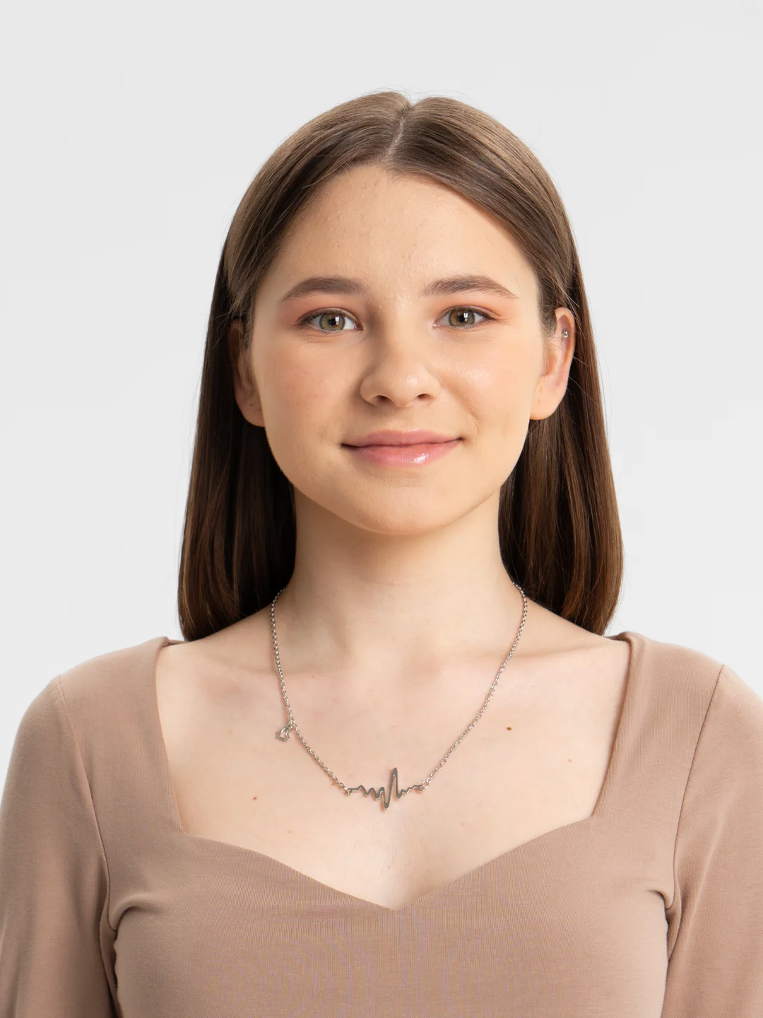 Серебряный цепочка женская