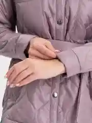 Сиреневый куртка демисезонная