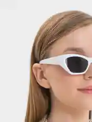 Белый женские имиджевые солнцезащитные очки, UV400