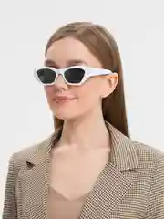 Белый женские имиджевые солнцезащитные очки, UV400