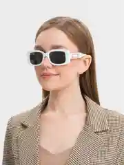Белый женские солнцезащитные очки, UV400