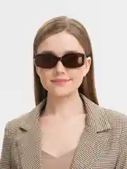 Белый женские имиджевые солнцезащитные очки, UV400