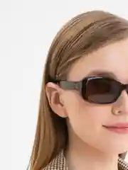 Белый женские имиджевые солнцезащитные очки, UV400