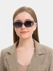 Серый женские имиджевые солнцезащитные очки, UV400