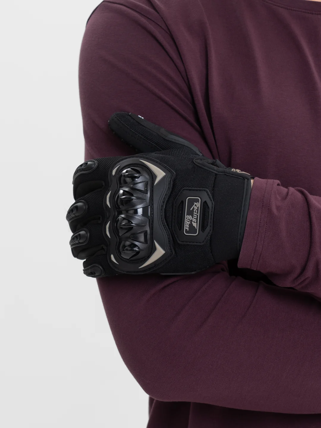 Перчатки Racing Biker SC33-Black, размер XL, сенсорные
