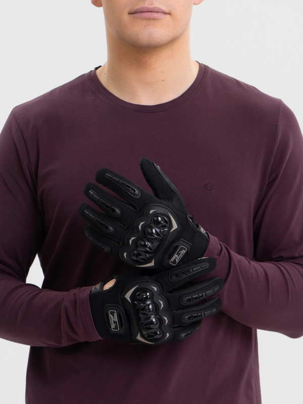 Перчатки Racing Biker SC33-Black, размер XL, сенсорные