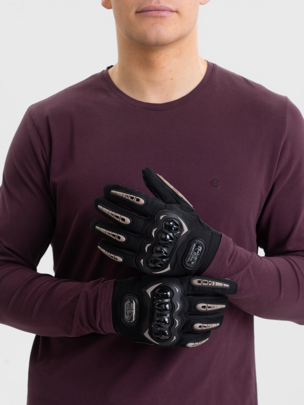 Перчатки Racing Biker SC23-Black, размер XXL, сенсорные
