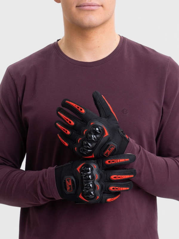 Перчатки Racing Biker SC33-Red, размер XXL, сенсорные