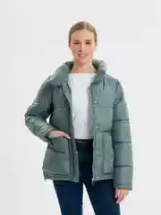 Зеленый куртка женская, весенняя, 4 цвета