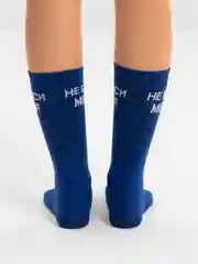 Синий носки женские