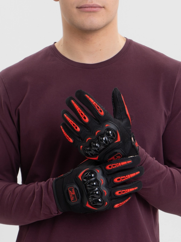 Перчатки Racing Biker SC33-Red, размер XL, сенсорные