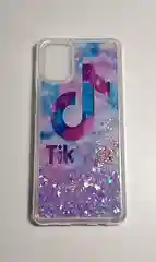 Голубой чехол переливашка SAMSUNG M31