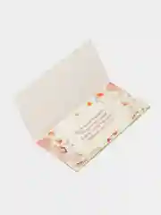 Ледяной конверт-открытка для денег, с тематикой свадьбы и никаха