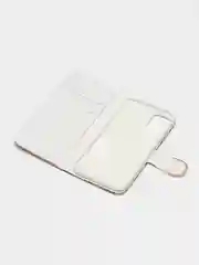 Желтый чехол-книжка со стразами для iPhone 11, 12, 13, 14