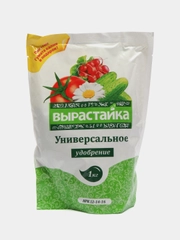 Вырастайка Универсальное 1 кг. Биомастер Комплексное удобрение, состав 12-14-16