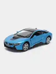 Синий игрушечная машинка BMW i8 Kinsmart KT5379D