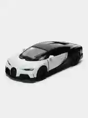 Белый машинка металлическая Kinsmart 1:38 Bugatti Chiron Supersport KT5423D