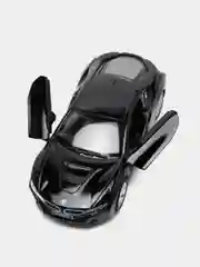Черный игрушечная машинка BMW i8 Kinsmart KT5379D